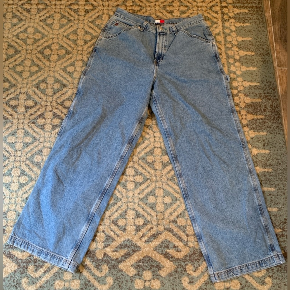 Vintage Tommy Wide Leg Jeans